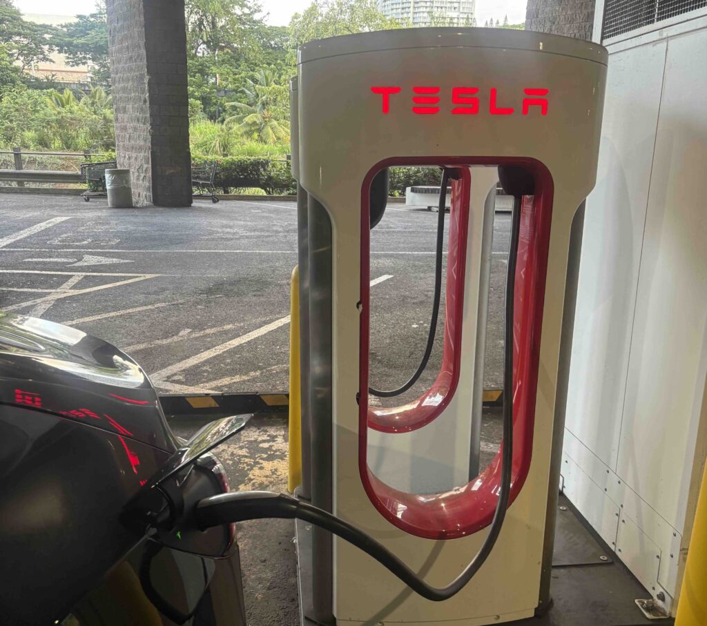 tesla charger